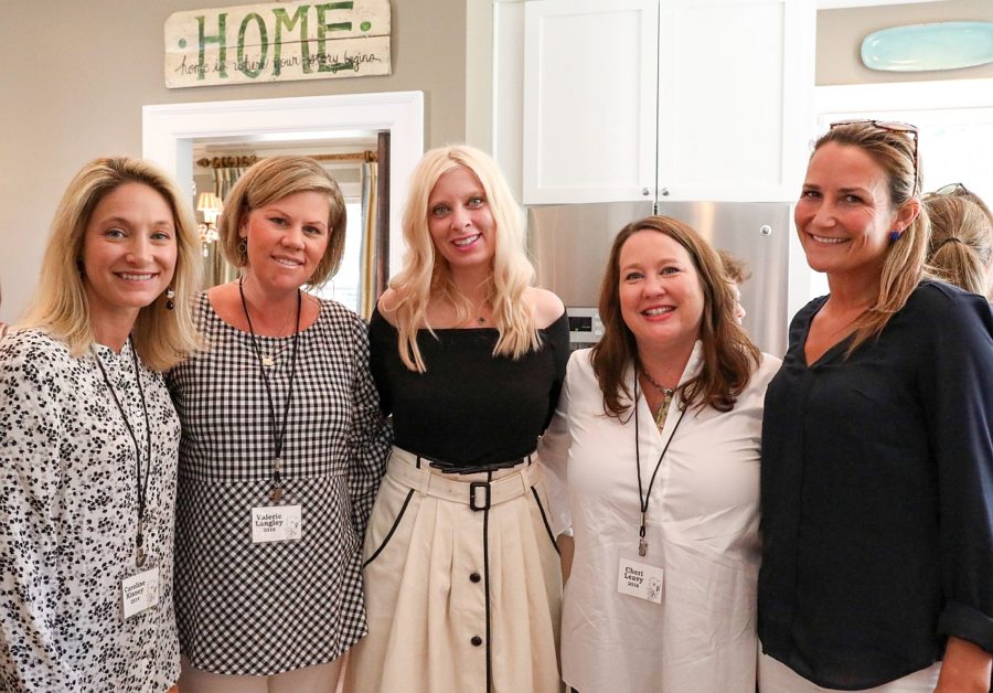 Caroline Kinney, Valerie Langley, Mandy Rye, Cheri Leavy, and Carinne Hardin (Photo by Grey Owl Social)