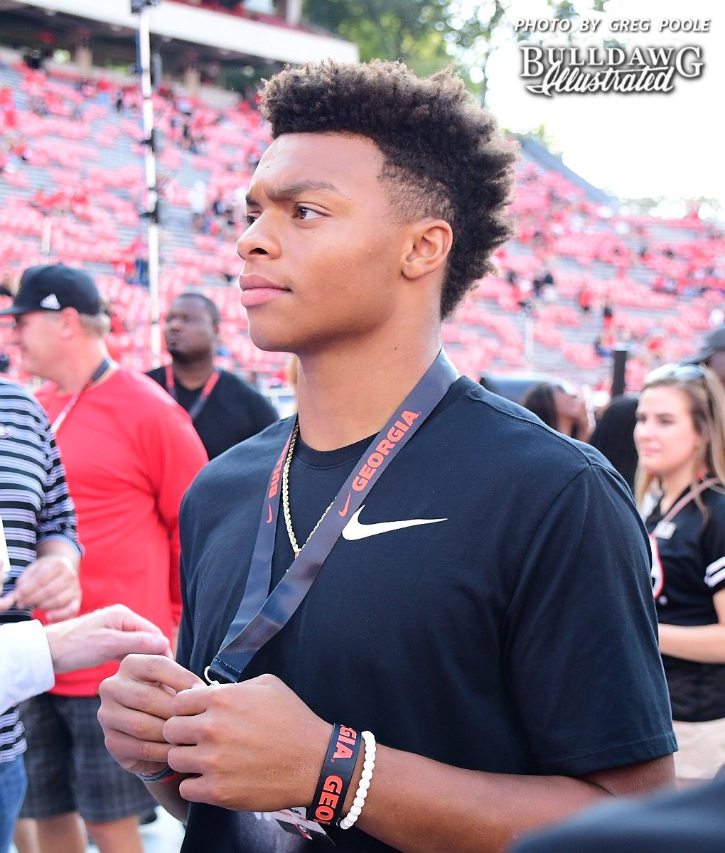 Justin Fields plays starring role in UGA's blowout win over UMass