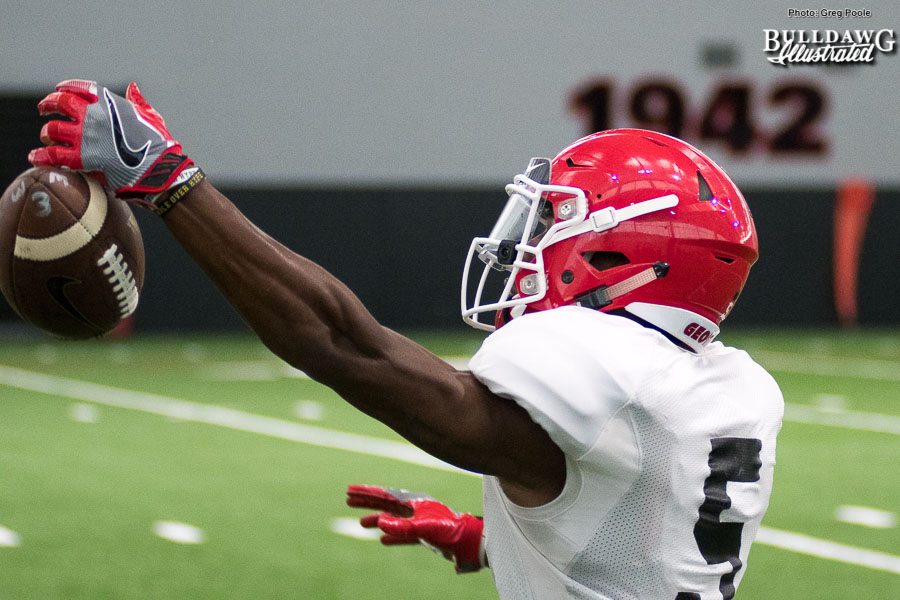 Terry Godwin during practice on Tuesday Sept. 26, 2017