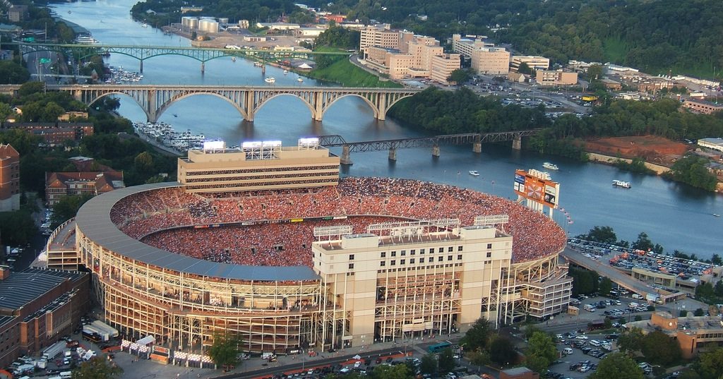 Neyland Stadium - Knoxville, Tennessee - (Photo from University of Tennessee)