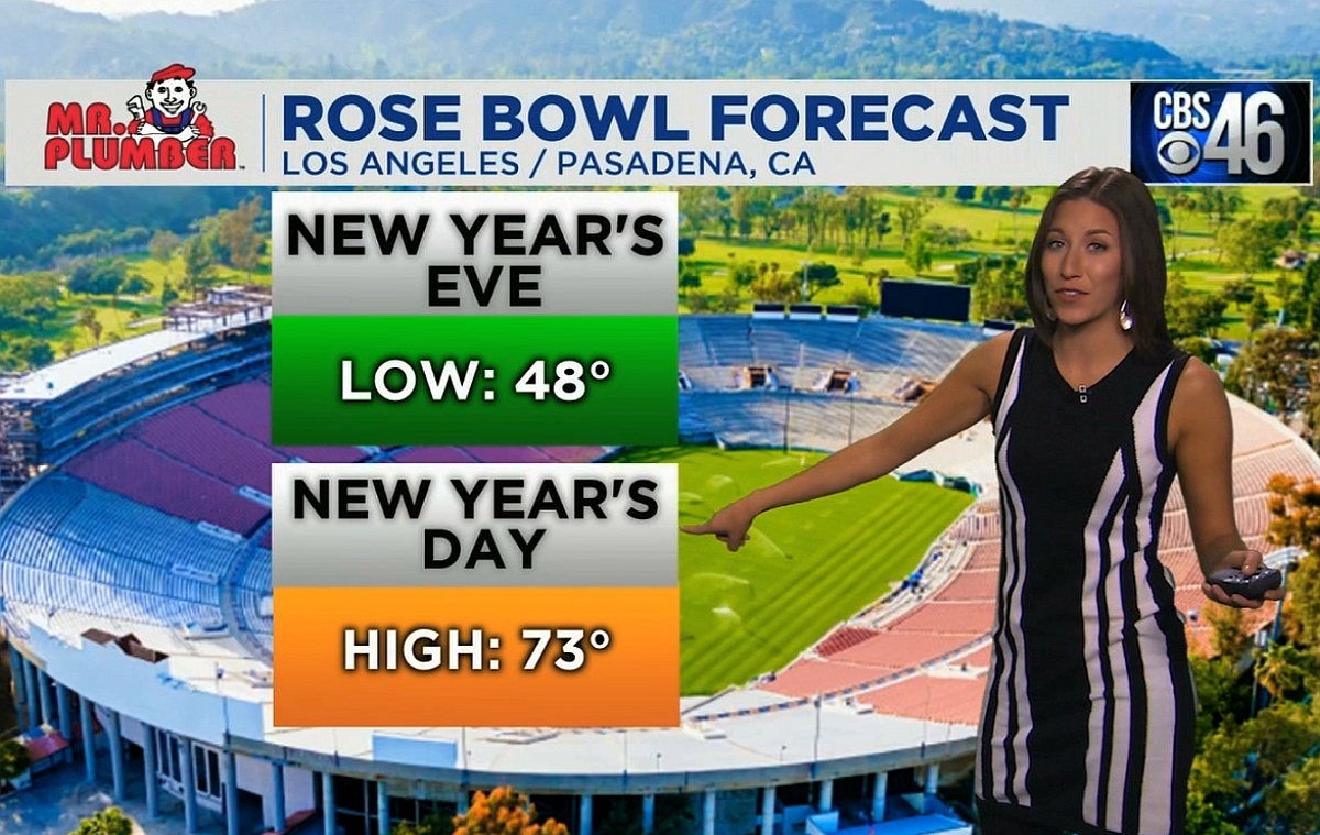 Ella's Bulldawg Forecast for the Rose Bowl College Football Playoff Semifinal game