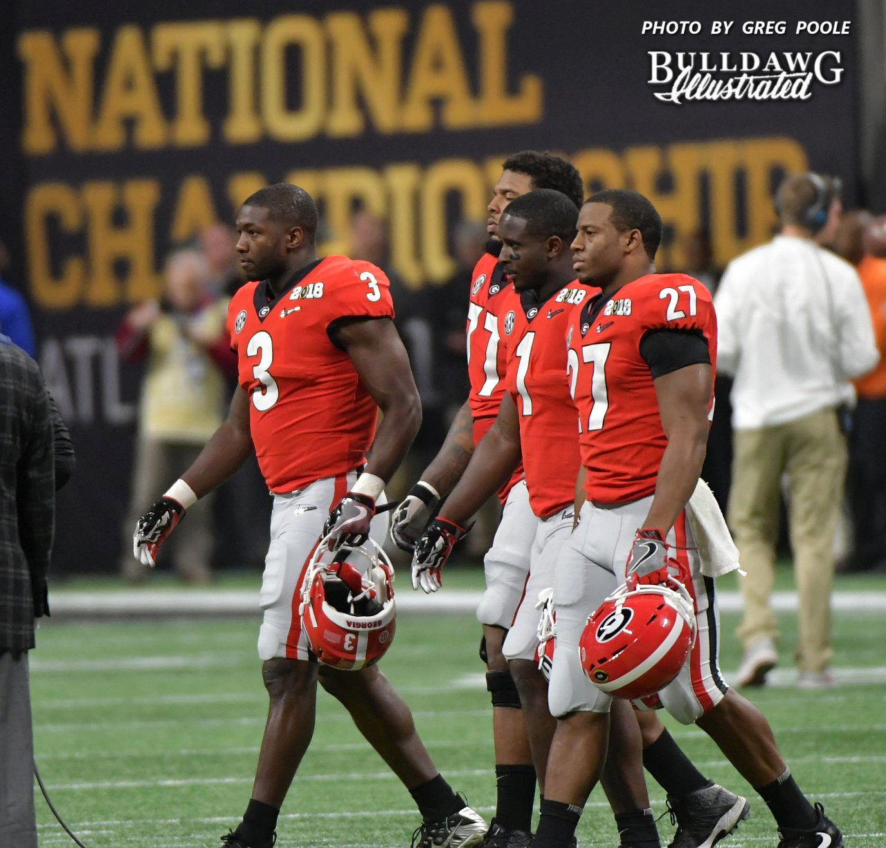 Sony Michel and Roquan Smith on the College Football Playoff Media  Teleconference, Tuesday, Jan. 2, 2018 – Bulldawg Illustrated