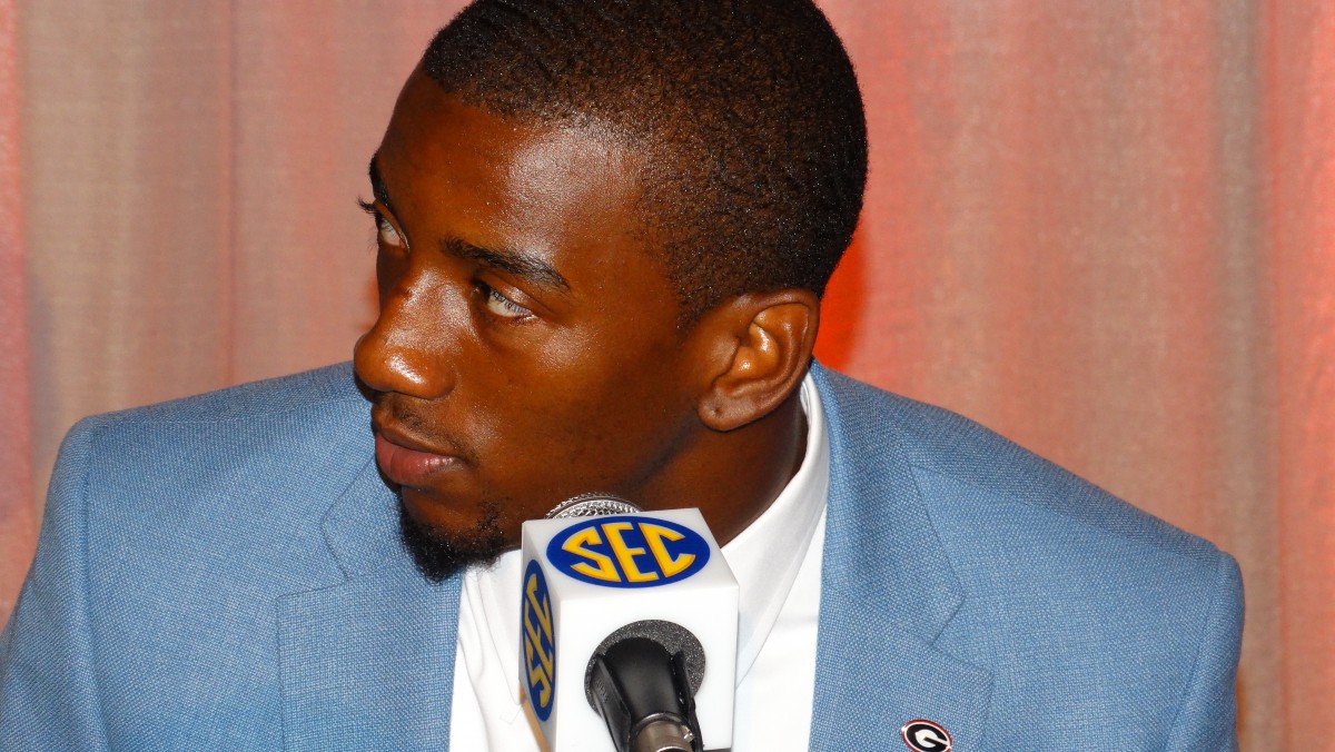 UGA wide receiver Malcolm Mitchell. Photo by Greg Poole,