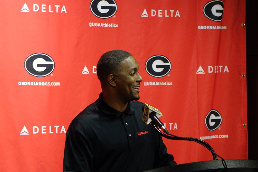 Bryan McClendon at Taxslayer Bowl Media Day press conference