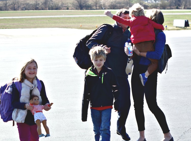 Reunited family - Kirby Smart