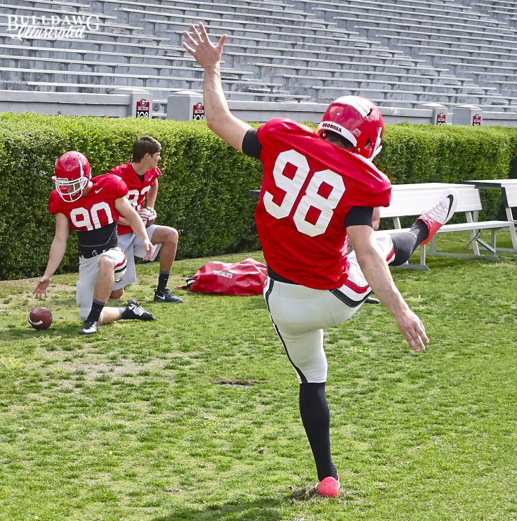 Roderigo Blankenship warming up