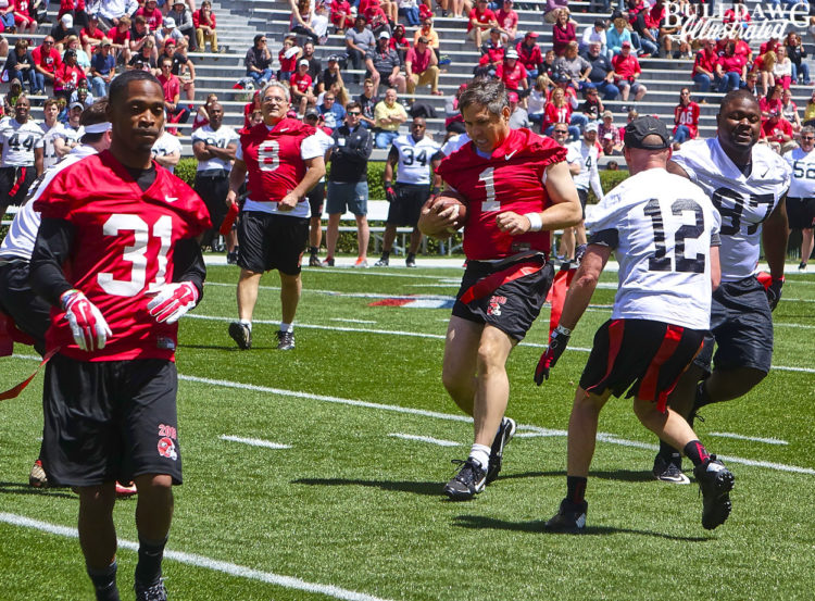 Joey Hester (1), Patrick Croffie (12), Tyson Browning (31)