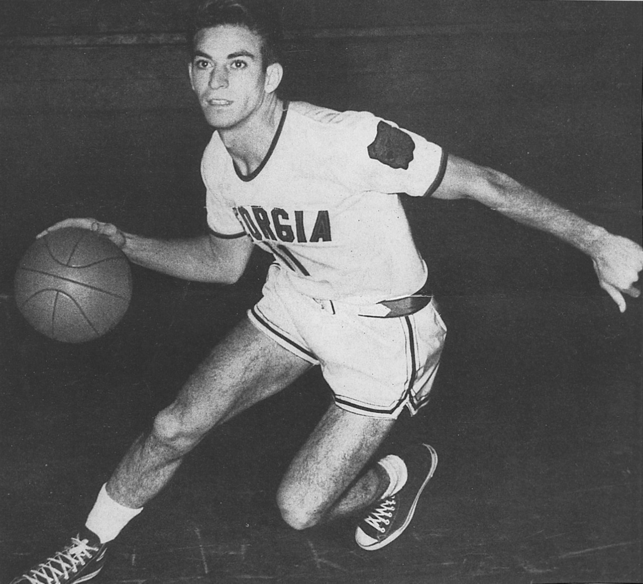 Joseph "Zippy" Morocco - basketball pose