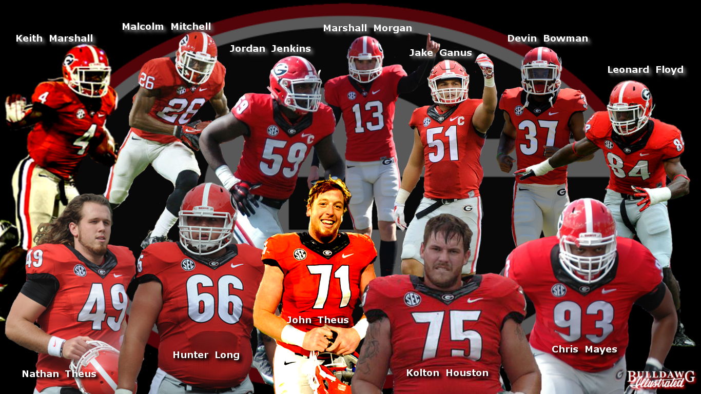 Georgia Bulldogs in the 2016 NFL Draft (edit by Bob Miller)