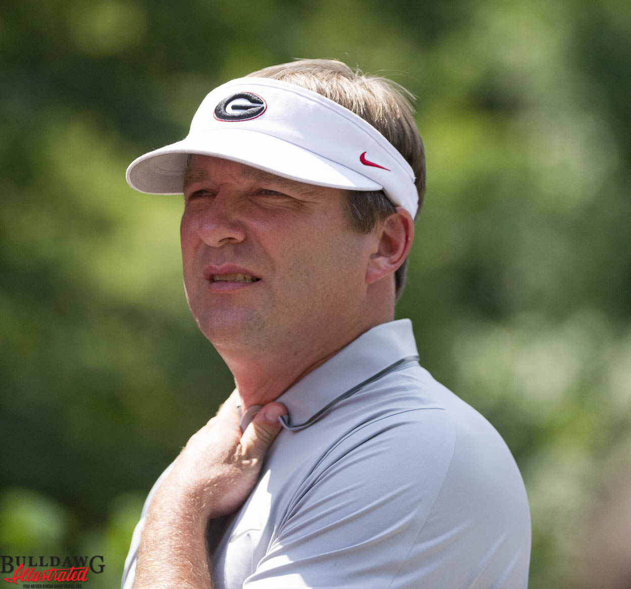 Kirby Smart at Camp Sunshine June 23, 2016