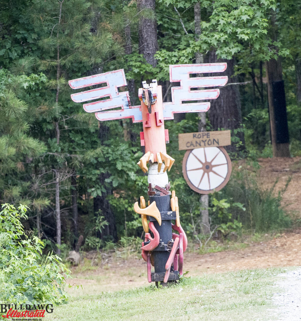 Camp Sunshine Totem Pole
