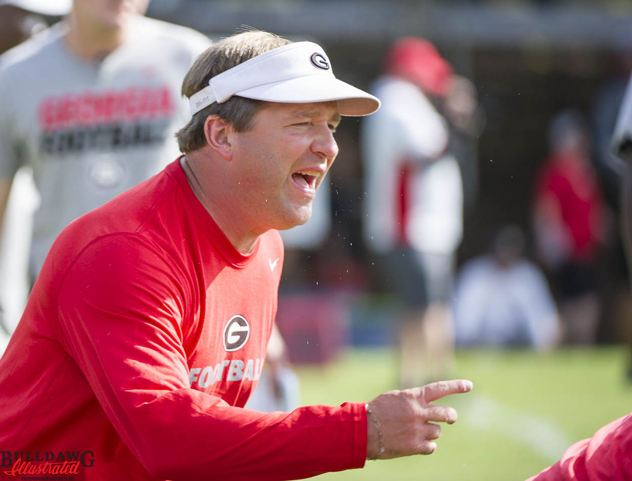 Kirby Smart is an active coach at the Kirby Smart Camps