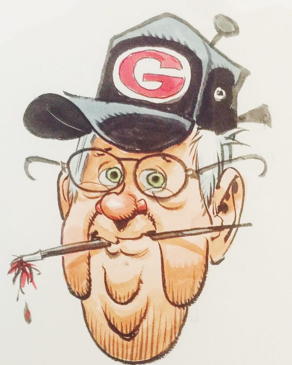 Jack Davis self-portrait