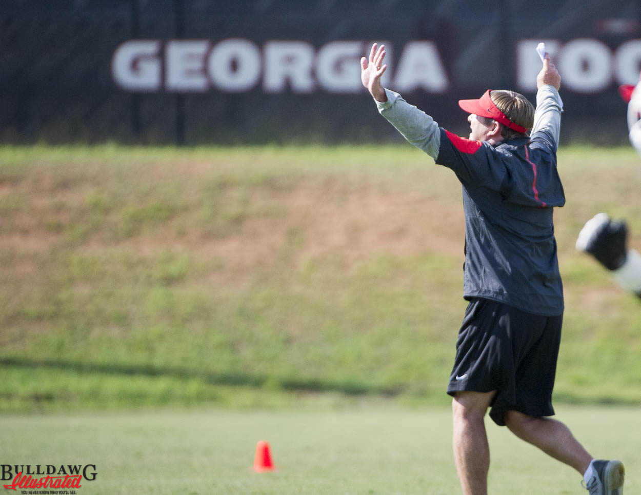 Kirby Smart was in full coach mode on day 3 of fall camp