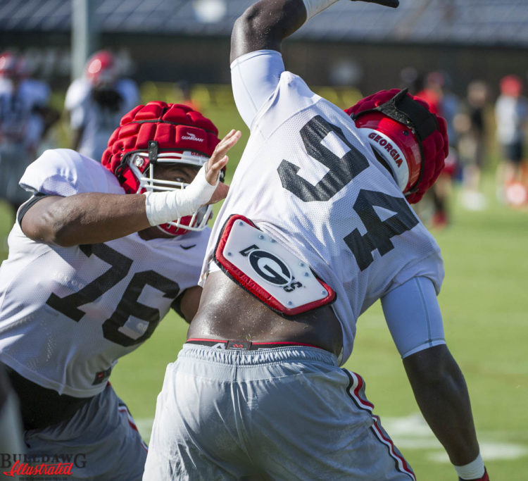 Michail Carter (76) and Michael Barnett (94)