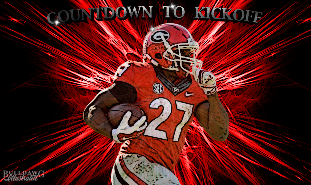 UGA Junior TB, No.27, Nick Chubb (edit by Bob Miller)