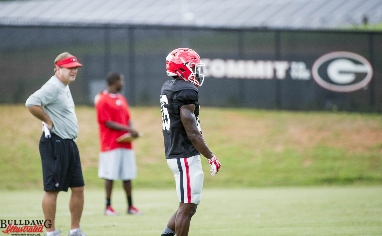 Isaiah McKenzie was in a no-contact jersey