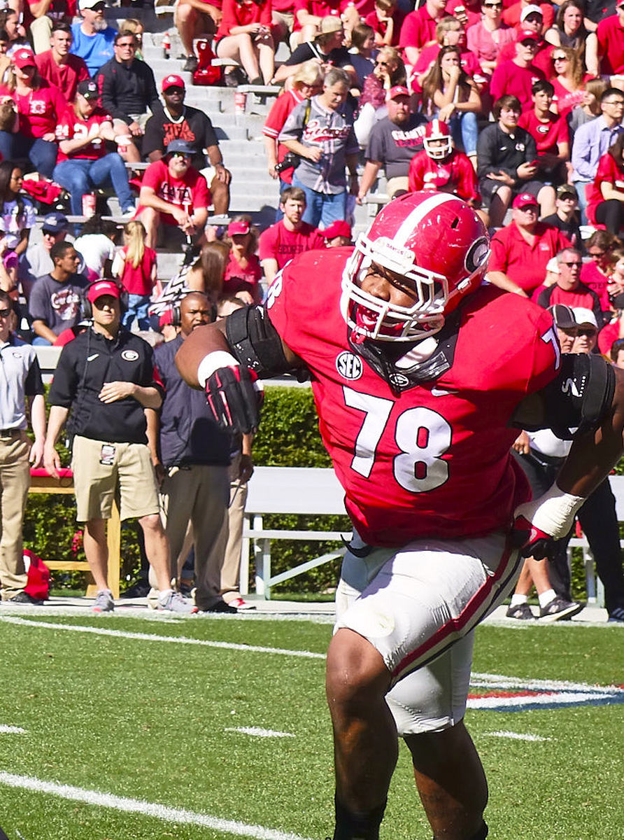 Trenton Thompson (photo by Bulldawg Illustrated's Greg Poole)