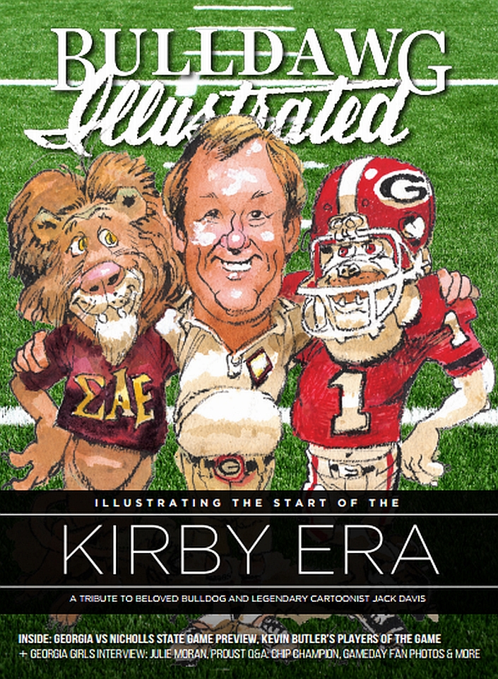 2016 Bulldawg Illustrated Issue 03 cover (Cover Illustration by Jack Davis)