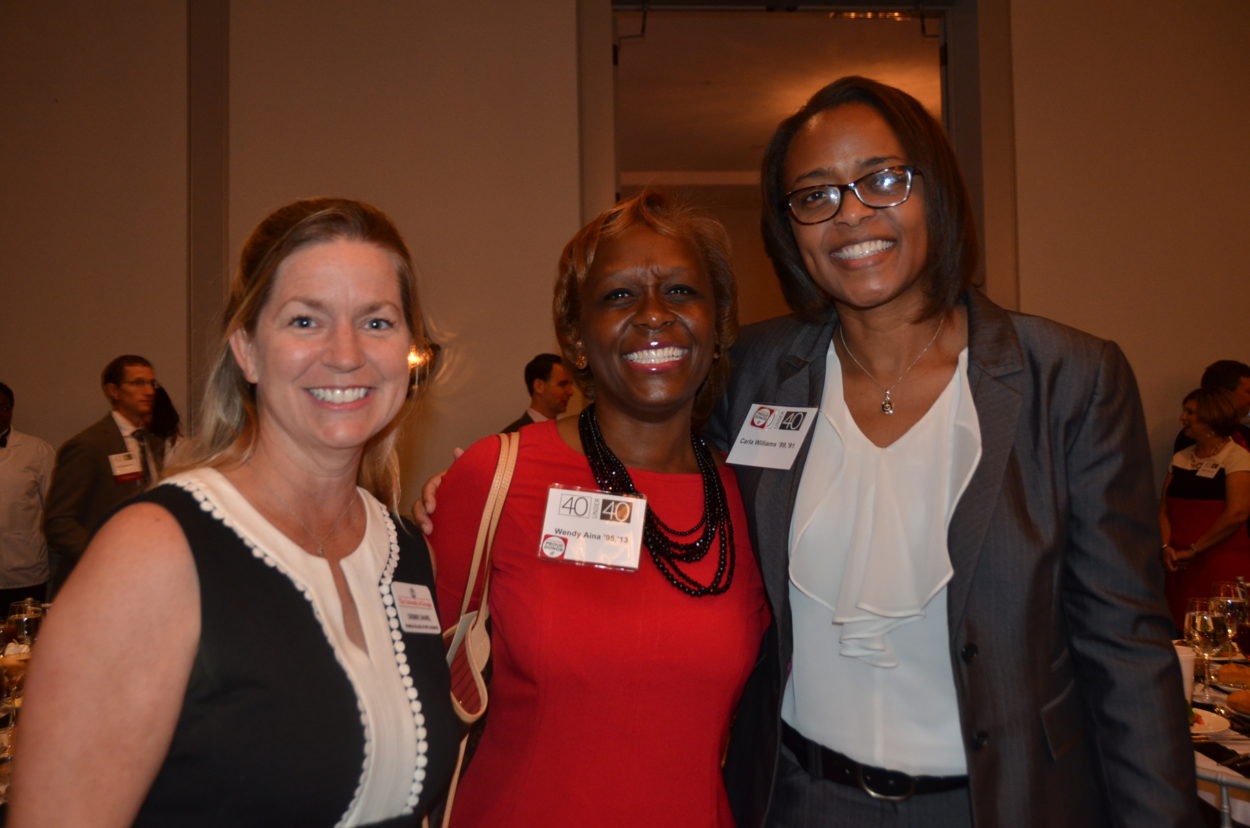 Debbie Daniel, Wendy Aina and Carla Williams