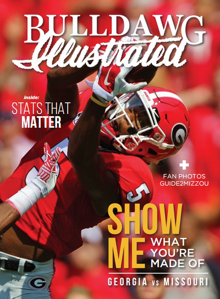 Cover photo of Georgia WR Terry Godwin by Rob Saye (COVER DESIGN: Hannah Groseclose)