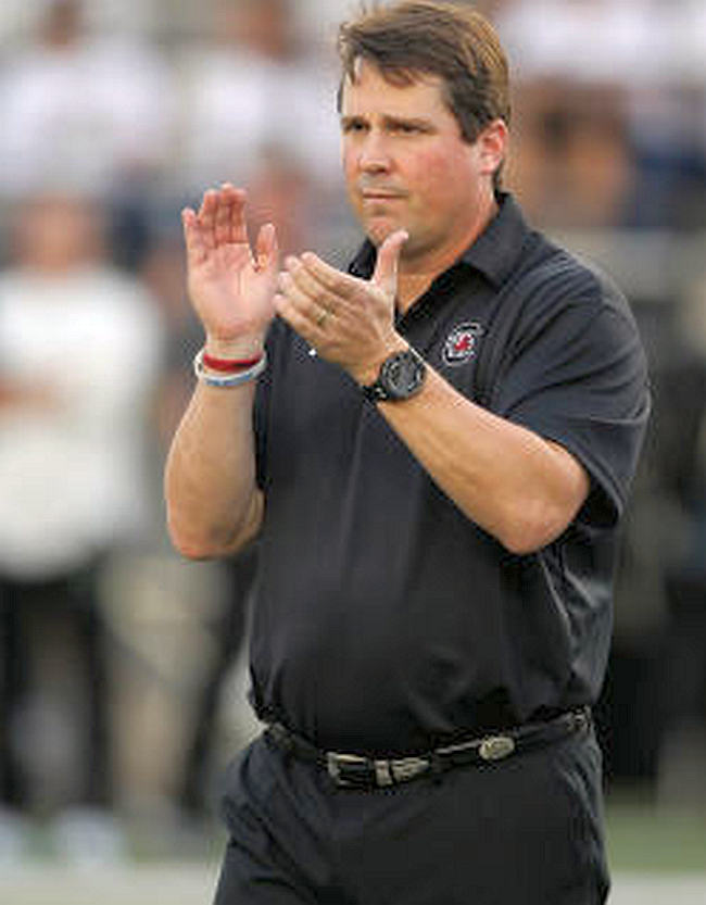 Will Muschamp (photo courtesy of South Carolina Athletics)