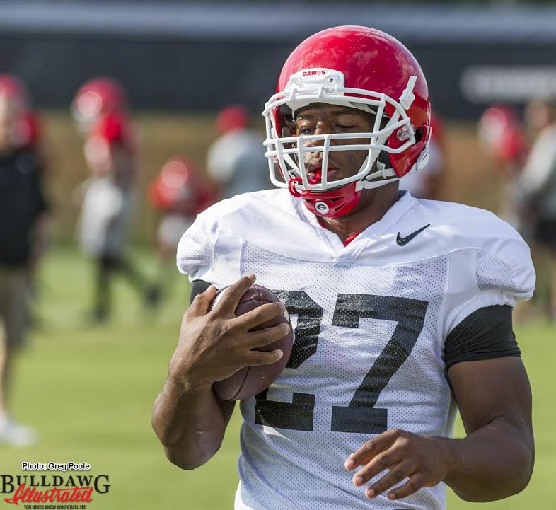 Nick Chubb's looked good in Monday's practice