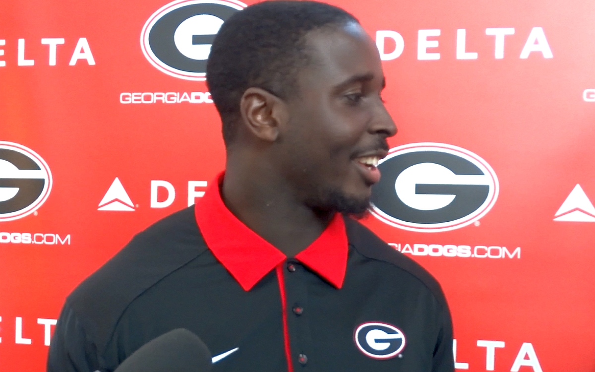 Sony Michel (photo by Bulldawg Illustrated's Michael Pope)