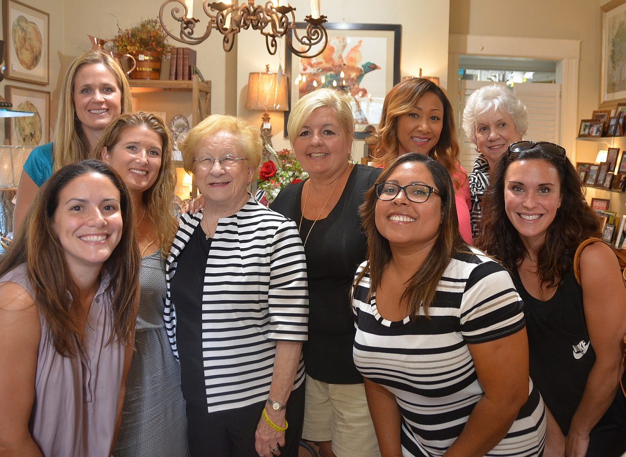 Kenia Coley, Farrah Sinclair, Mary Beth Smart, Jenny Sligh, Jamie Pittman, Jo-Eillyn Tucker, Linda McGee, Kitty Culpepper and Emily Beamer