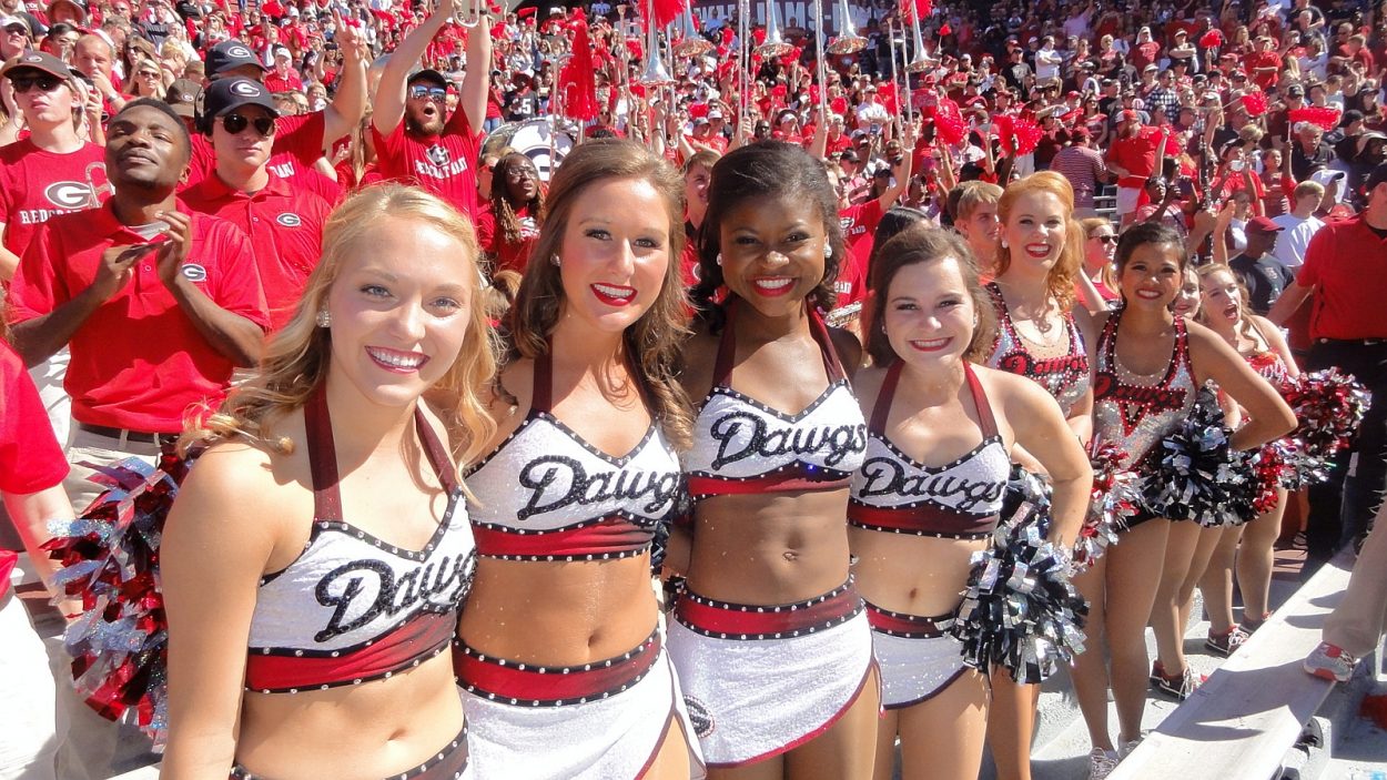 Ansley Vardenan, Taylor Burroughs, Kelsey Martin and Madison Immel