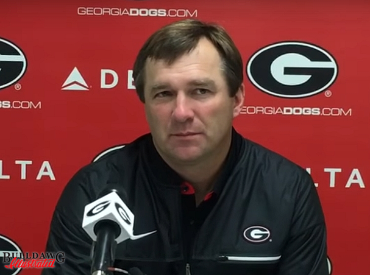 Kirby Smart, post Kentucky game press conference (Photo: Bulldawg Illustrated)