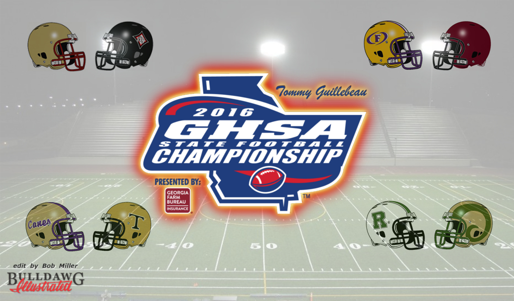 GHSA Football State Championships - Saturday's Games - edit by Bob Miller