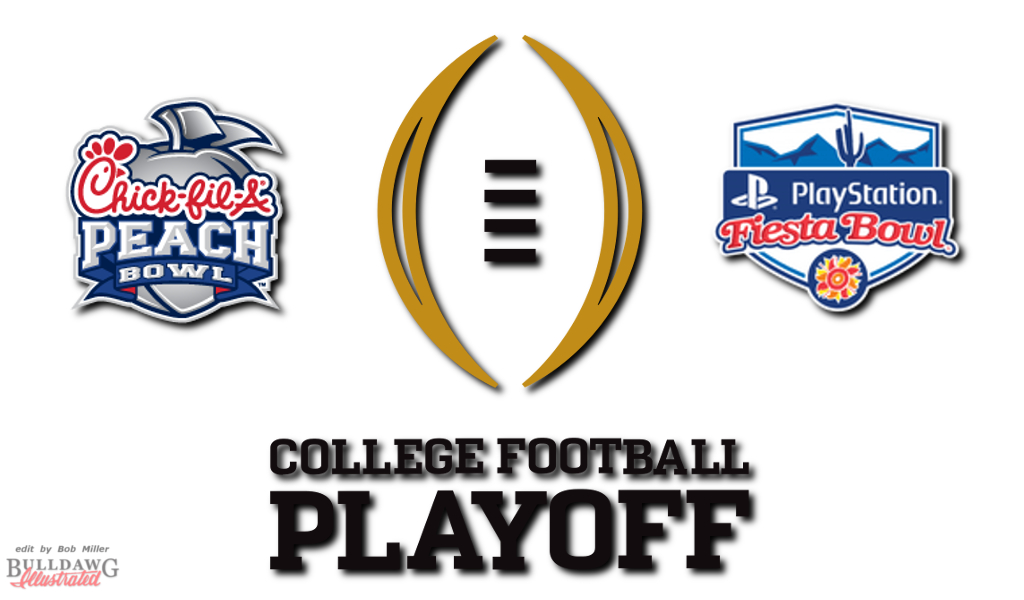 College Football Playoff graphic edit by Bob Miller
