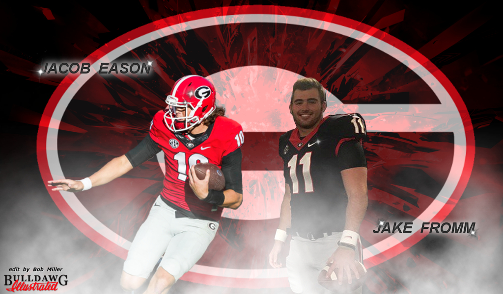 Jacob Eason and Jake Fromm edit by Bob Miller