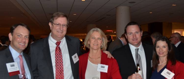 The 2017 Bulldog 100 No.1 ranked fastest growing business ,Chicken Salad Chick represented by Scott Deviney, John and Beth Lapeyrouse and David and Kelli Ostrander