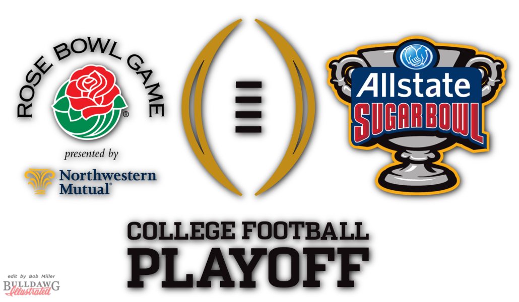 2017-2018 College Football Playoff graphic edit by Bob Miller