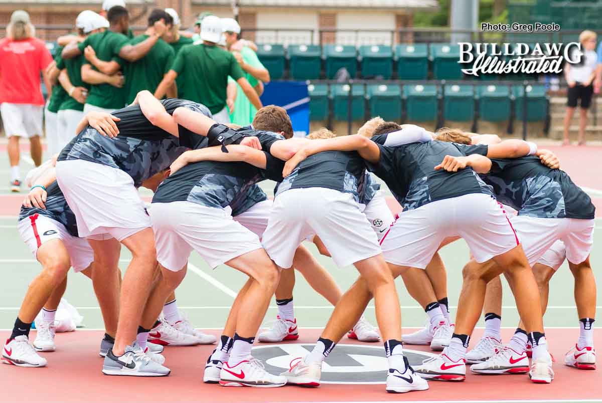 UGA Men's Tennis Team