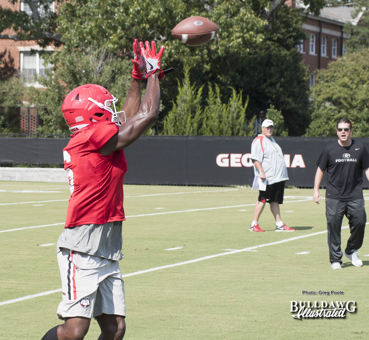 Javon Wims (6) - UGA Fall Camp - Practice No. 20 - Tuesday, August 22, 2017