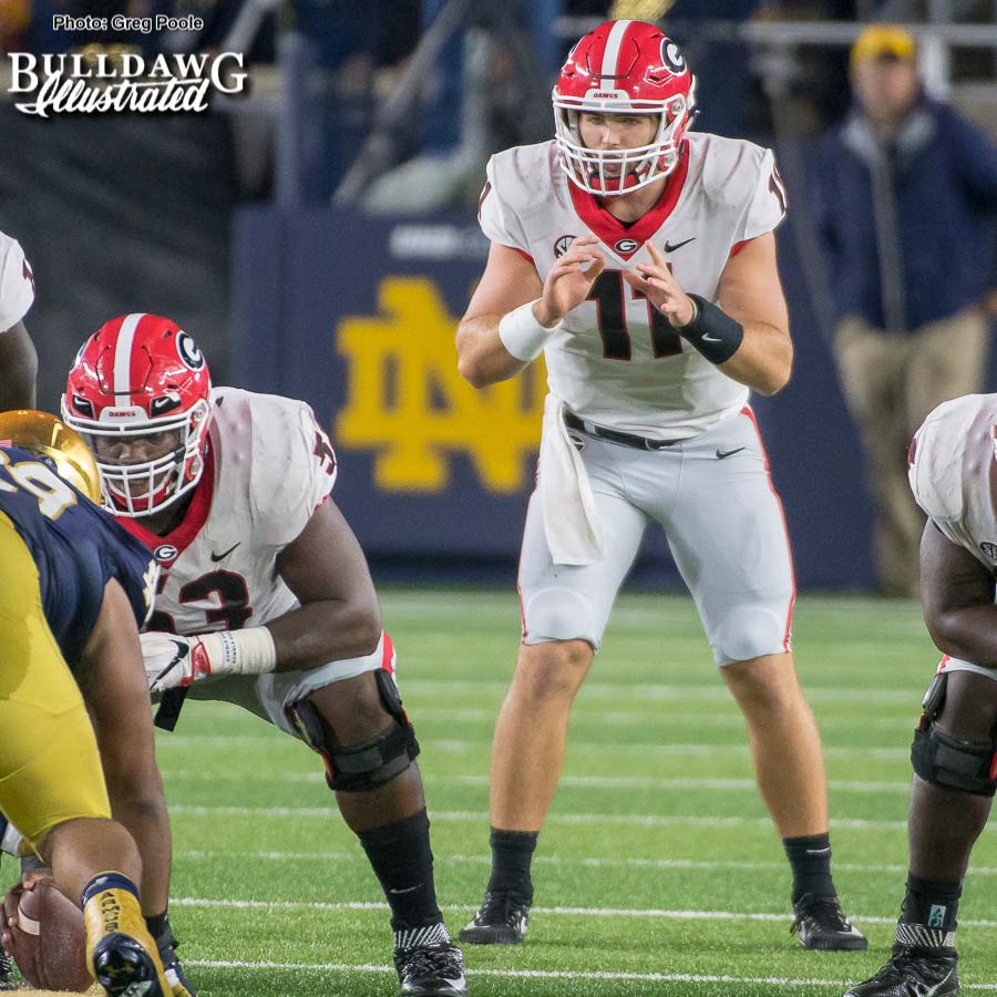 Jake Fromm – Georgia vs. Notre Dame 2017