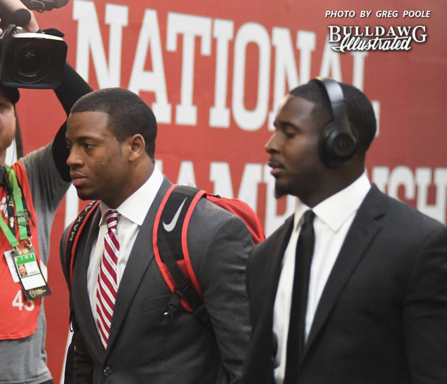 Nick Chubb and Sony Michel
