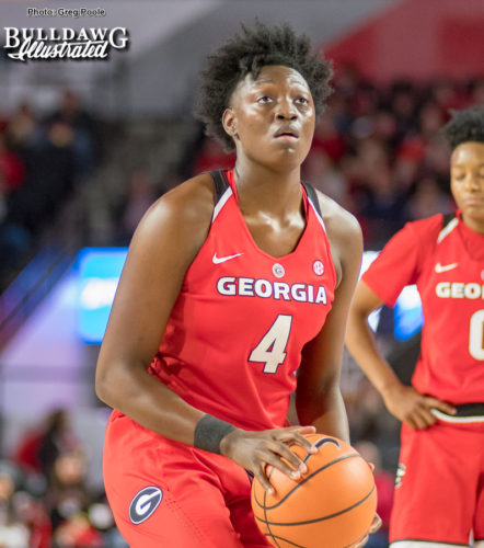 Caliya Robinson – Georgia vs. Ole Miss – February 4, 2018
