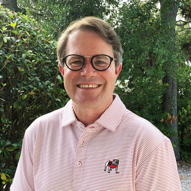 Three rising UGA seniors and BI’s Vance Leavy have lunch to discuss sports marketing