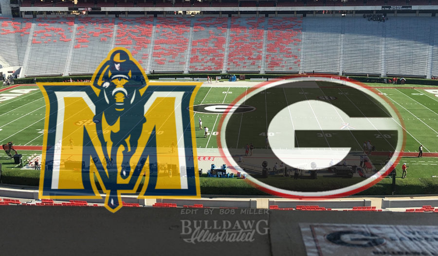 UGA vs. Murray State Sanford Stadium edit by Bob Miller