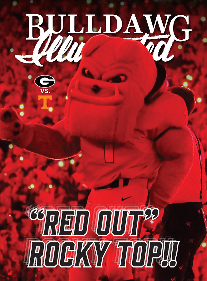 Georgia vs. Tennessee 2019 - Print issue cover