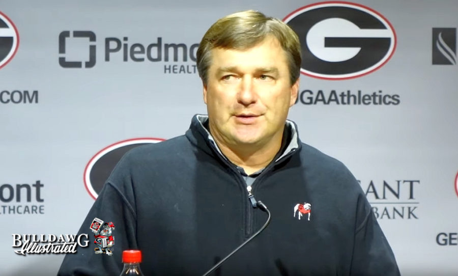 Kirby Smart during his Georgia vs. Florida press conference on Monday, October 28, 2019
