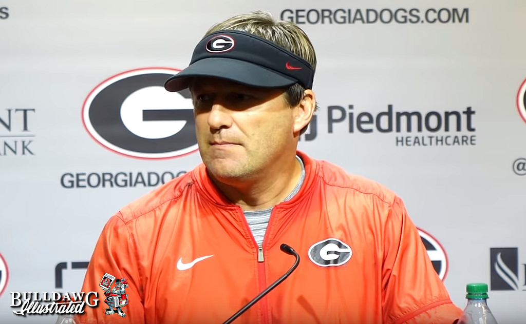 Kirby Smart during his Georgia vs. Florida post-practice press conference, 
Tuesday, October 29, 2019