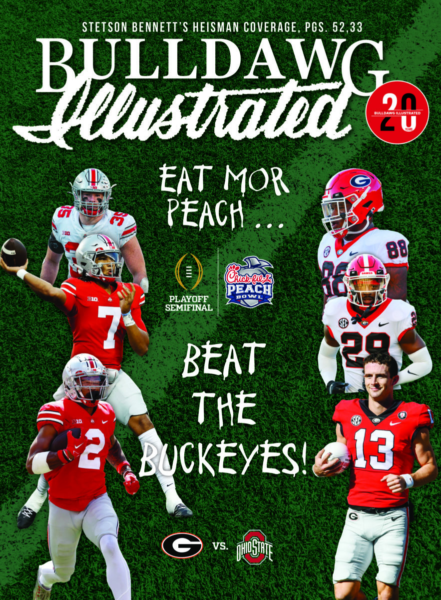 Latest Print Issue: Eat Mor Peach…Beat The Buckeyes!