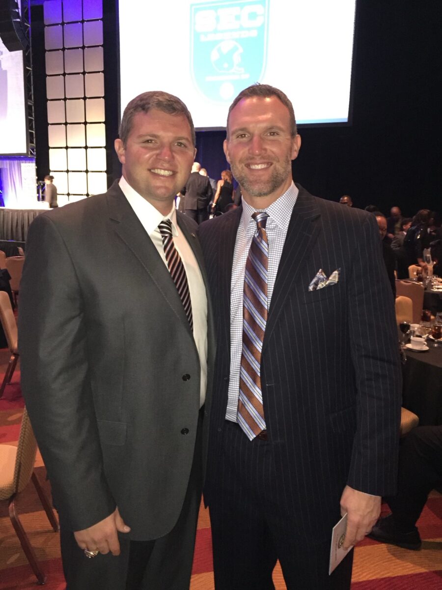 MATT AND JON STINCHCOMB – HUMBLE MEN OF THE GRIDIRON!