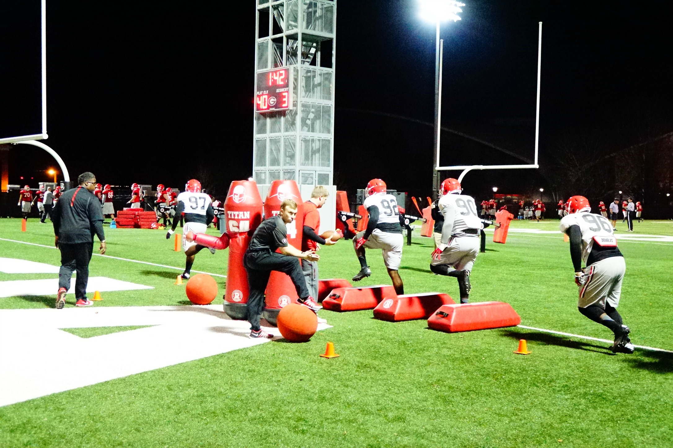 Coach Rocker is on the job – Bulldawg Illustrated