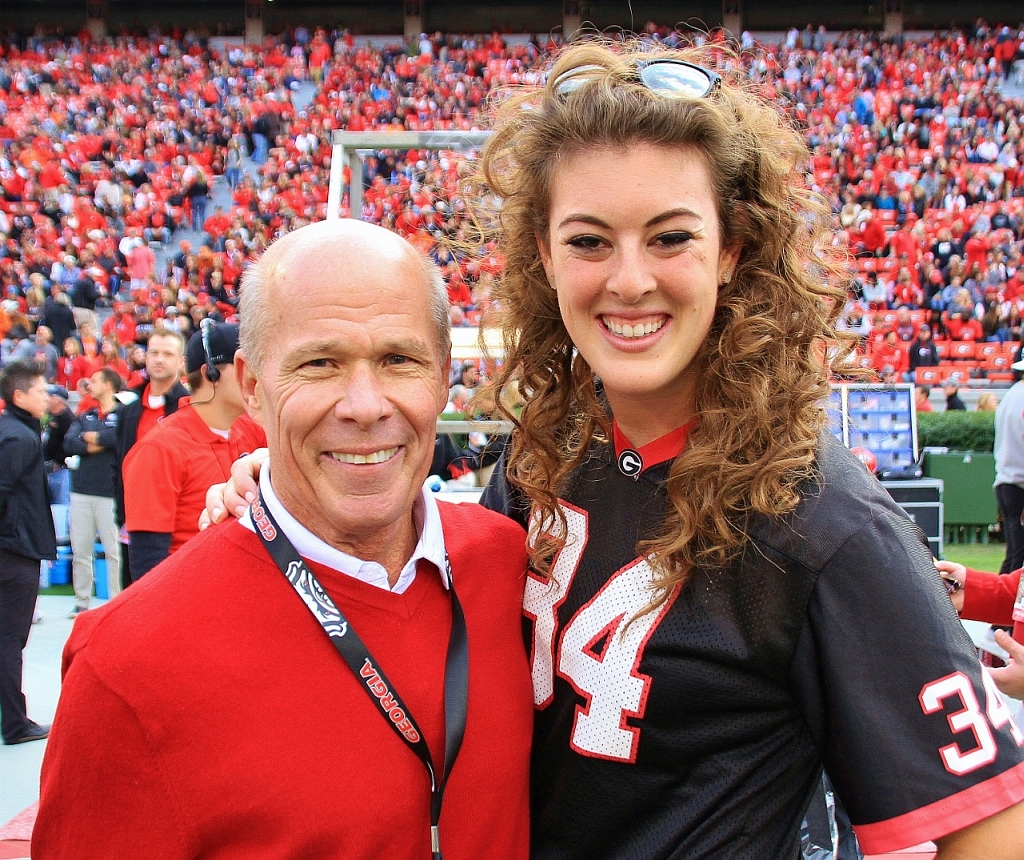 Jack Bauerle and Allison Schmitt (Photo by Rob Saye)